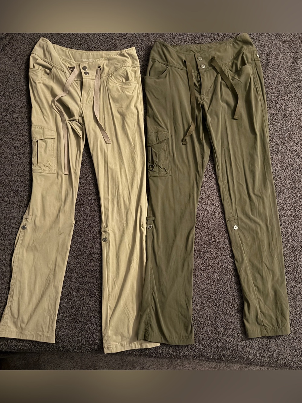 Lot of 2 pairs of Columbia Cargo Pants